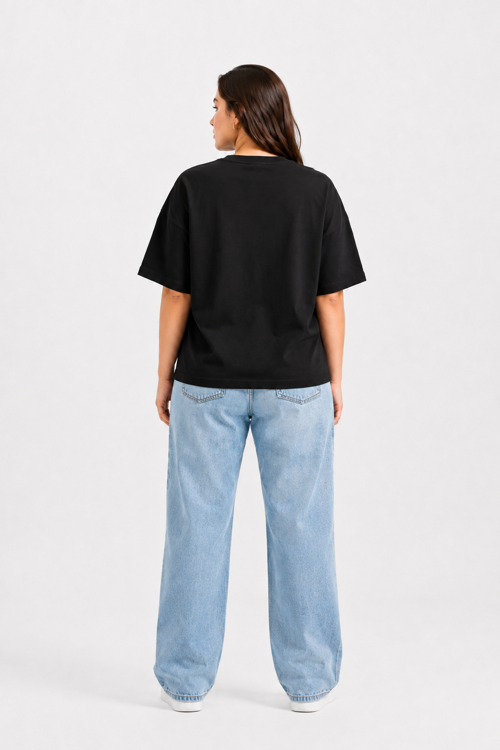 Brooklyn ’97 Oversized Graphic T-Shirt – Black