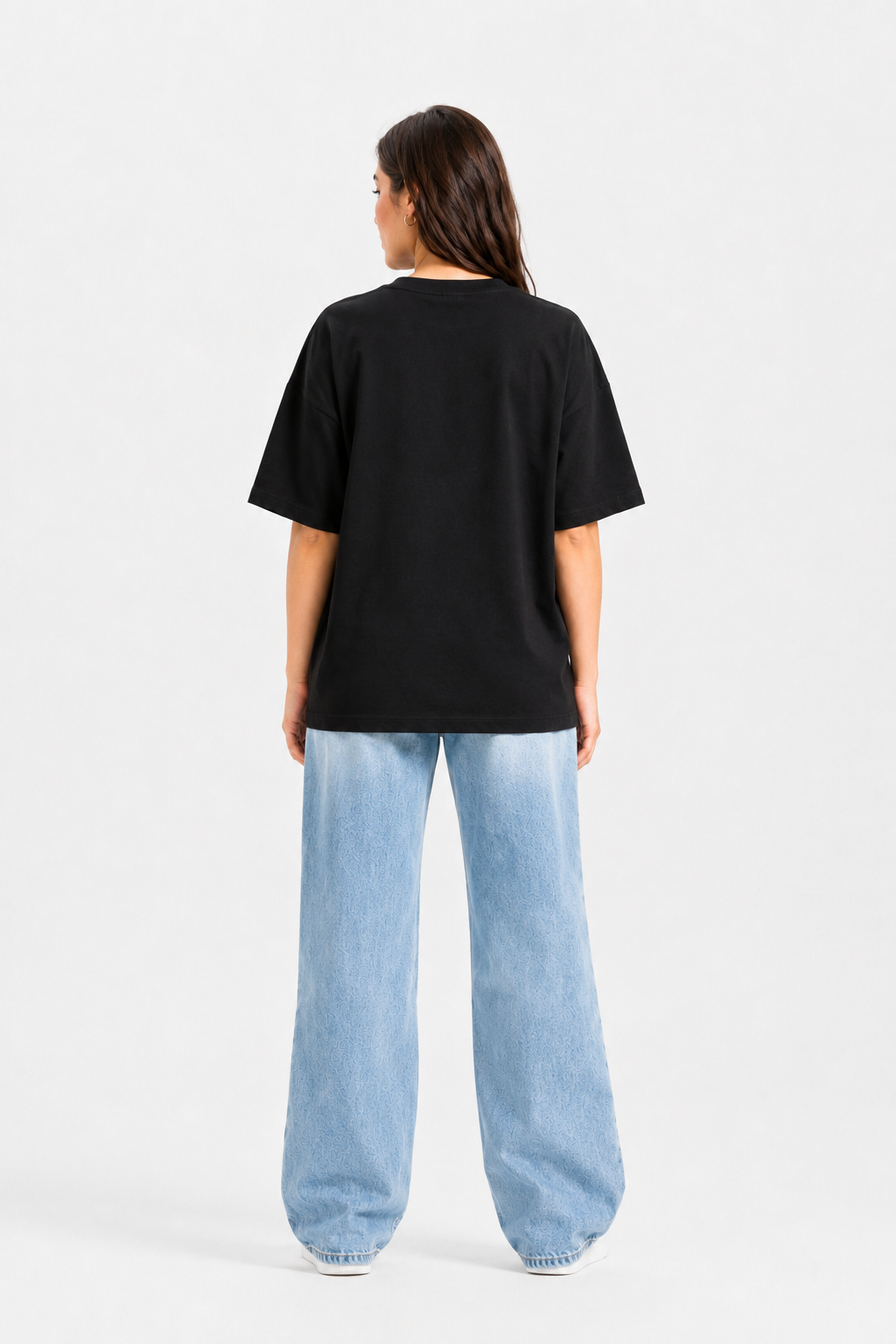 HUMBLE “The Moment” Graphic Oversized T-Shirt – Black
